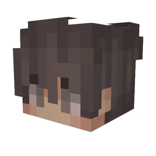 sexycamel69 Minecraft avatar head, 3D render