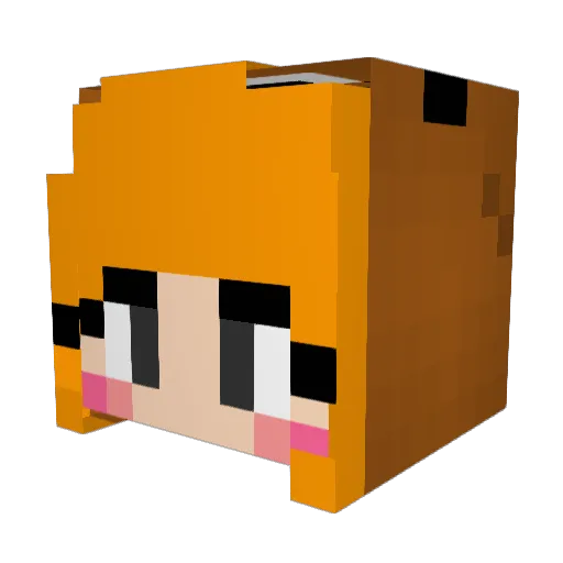 seyo2011 Minecraft avatar head, 3D render