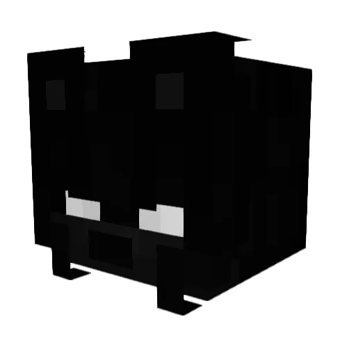 sezerwrld Minecraft avatar head, 3D render