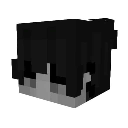 sezuma Minecraft avatar head, 3D render