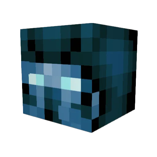 sfahrenheit Minecraft avatar head, 3D render