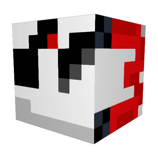 sfhv198 Minecraft avatar head, 3D render