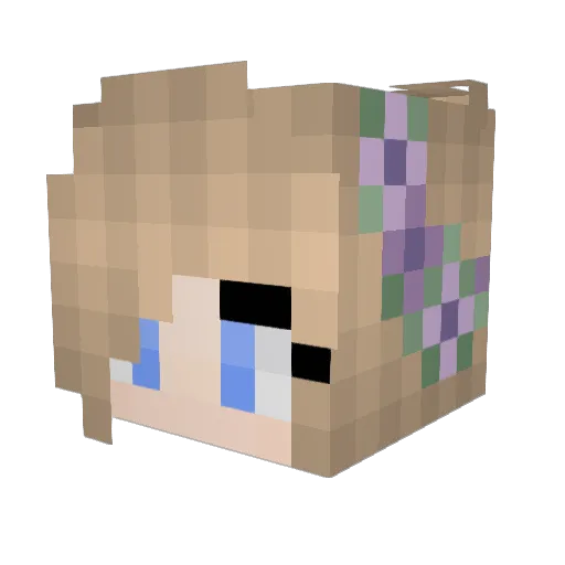 sfriendhull Minecraft avatar head, 3D render