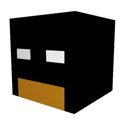 sfrmc Minecraft avatar head, 3D render