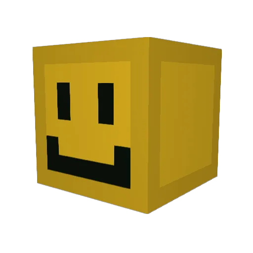sfw4 Minecraft avatar head, 3D render