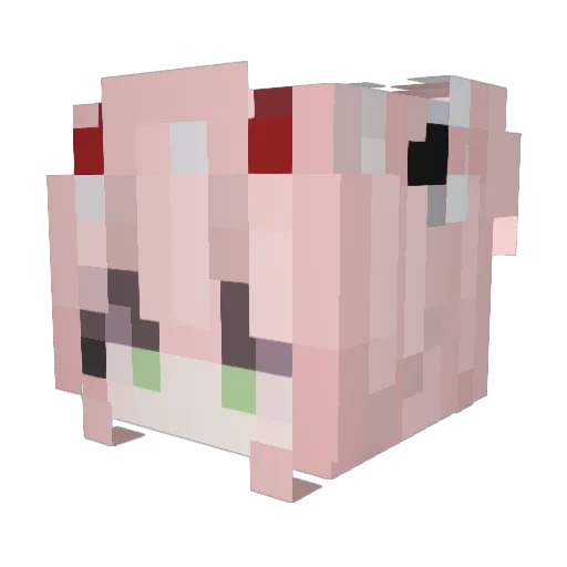 sg1rulez Minecraft avatar head, 3D render