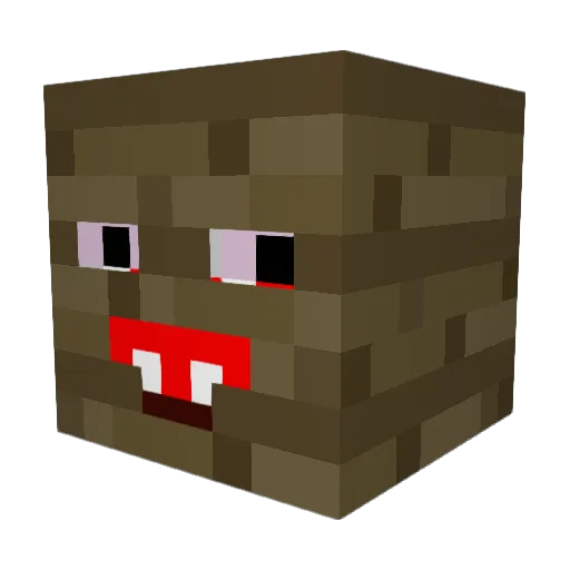 sg_epk_jtk93 Minecraft avatar head, 3D render