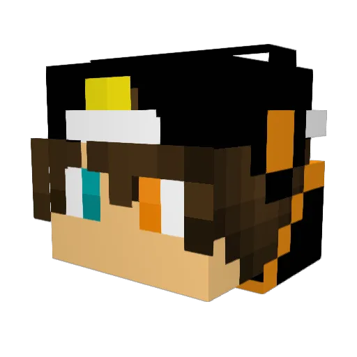 sgclarke99 Minecraft avatar head, 3D render