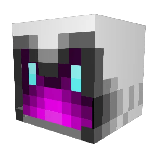 sgor Minecraft avatar head, 3D render