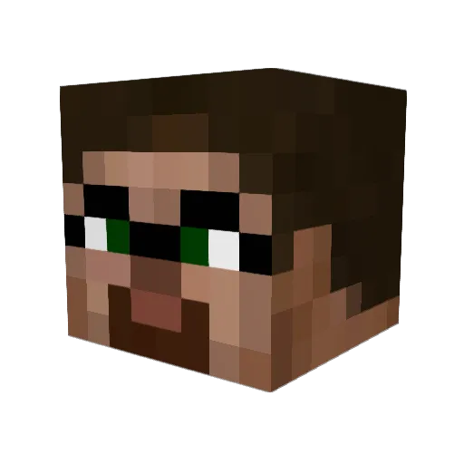 sgtblazing Minecraft avatar head, 3D render
