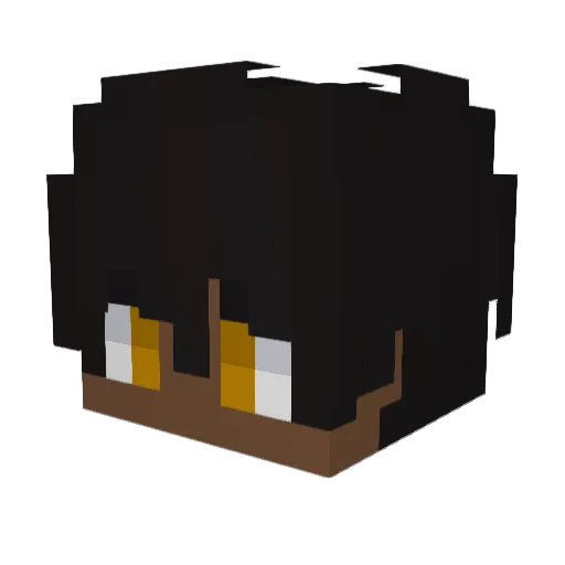 sgyt10 Minecraft avatar head, 3D render