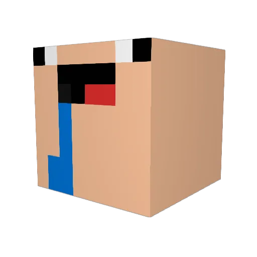 sh1yssz Minecraft avatar head, 3D render