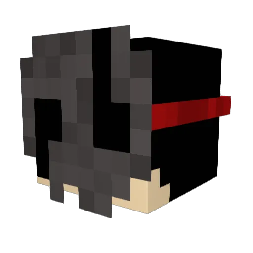 sh4ck2021 Minecraft avatar head, 3D render