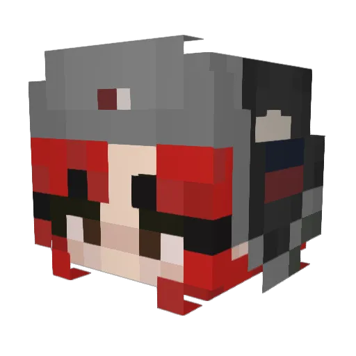 sh4mb00 Minecraft avatar head, 3D render