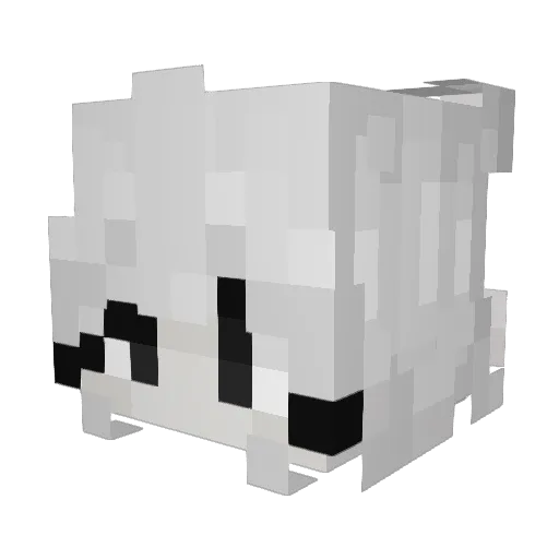 sh4rk3H2O Minecraft avatar head, 3D render