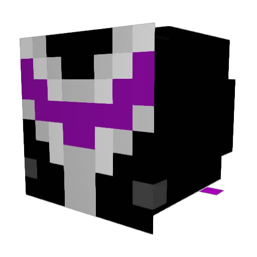 sh4yn Minecraft avatar head, 3D render