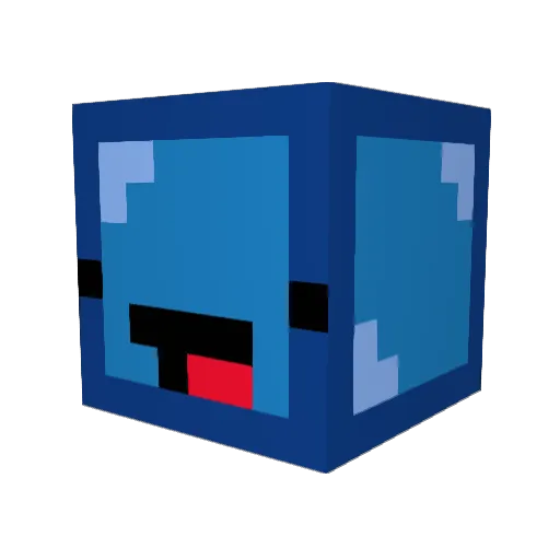 shLynx0y9 Minecraft avatar head, 3D render