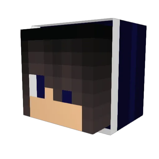 sh_Eugene Minecraft avatar head, 3D render