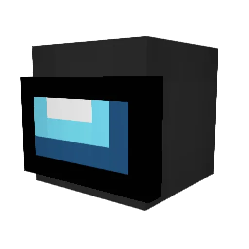 sh_an Minecraft avatar head, 3D render