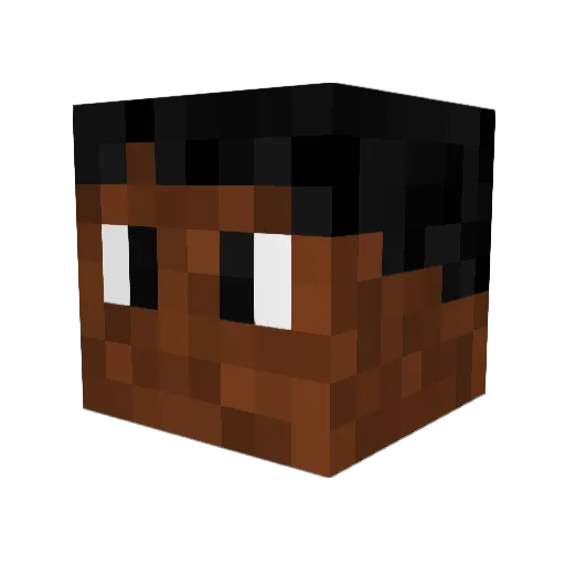 shaanjagt2469 Minecraft avatar head, 3D render