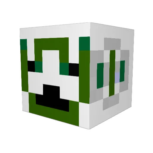 shabaz79 Minecraft avatar head, 3D render