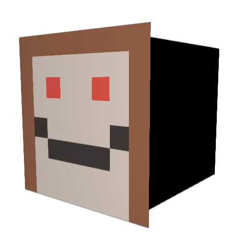 shad_madi Minecraft avatar head, 3D render