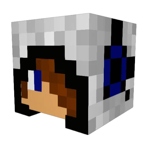 shademan20 Minecraft avatar head, 3D render