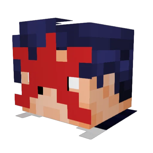 shadematt2206 Minecraft avatar head, 3D render