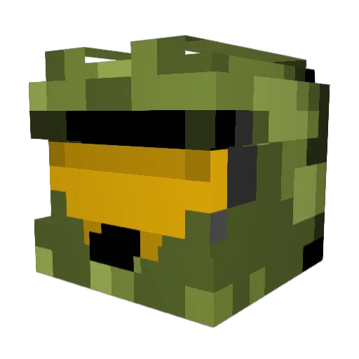 shadow0194 Minecraft avatar head, 3D render