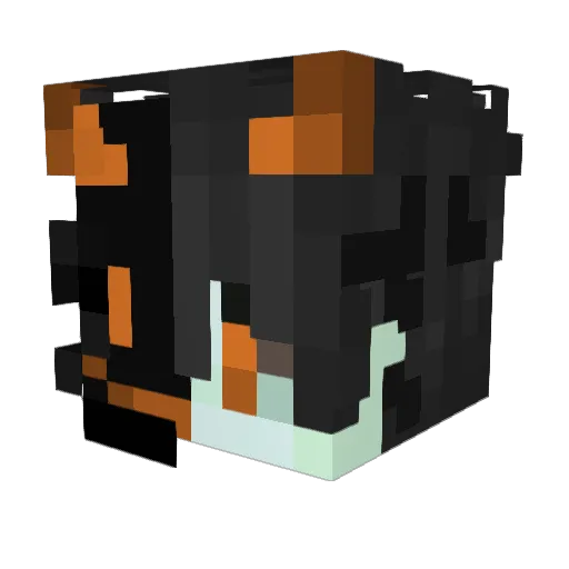 shadow20753 Minecraft avatar head, 3D render