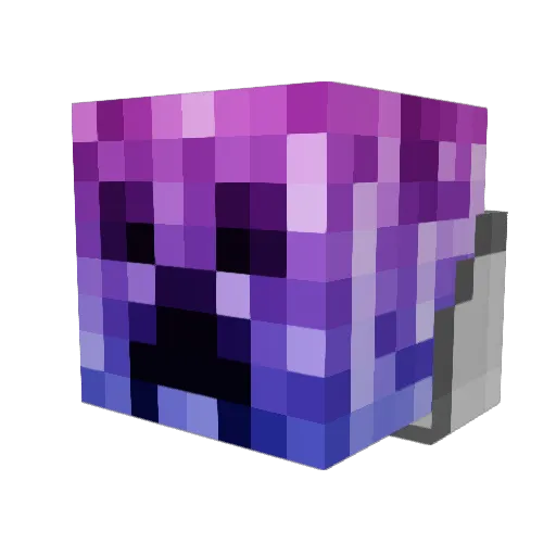 shadow3989 Minecraft avatar head, 3D render