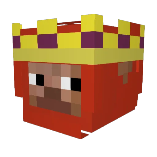 shadowBojvkarzz Minecraft avatar head, 3D render
