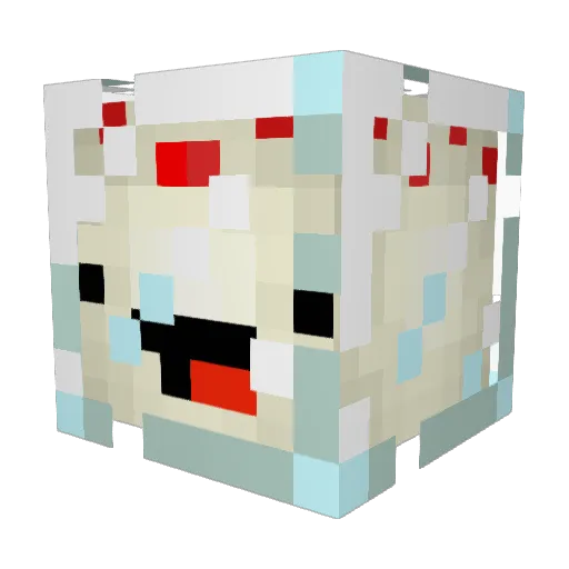 shadow_799 Minecraft avatar head, 3D render