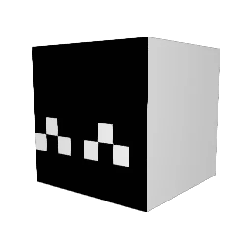 shadow_gui105 Minecraft avatar head, 3D render