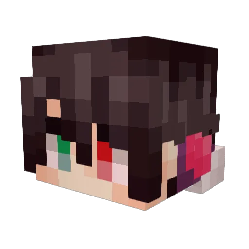 shadowball3912 Minecraft avatar head, 3D render