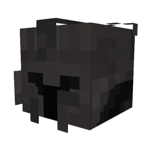 shadowbxnds Minecraft avatar head, 3D render