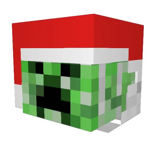 shadowcaster1231 Minecraft avatar head, 3D render