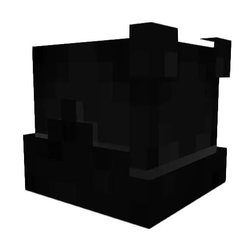 shadowdamon99 Minecraft avatar head, 3D render
