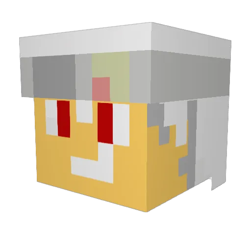 shadowfire1120 Minecraft avatar head, 3D render