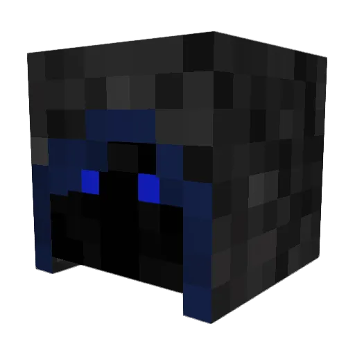shadowflight8 Minecraft avatar head, 3D render