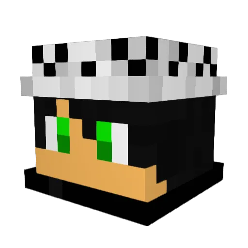 shadowginger13 Minecraft avatar head, 3D render