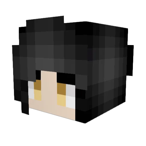 shadowgirl7 Minecraft avatar head, 3D render