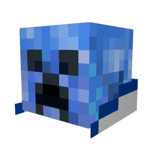 shadowgleb Minecraft avatar head, 3D render
