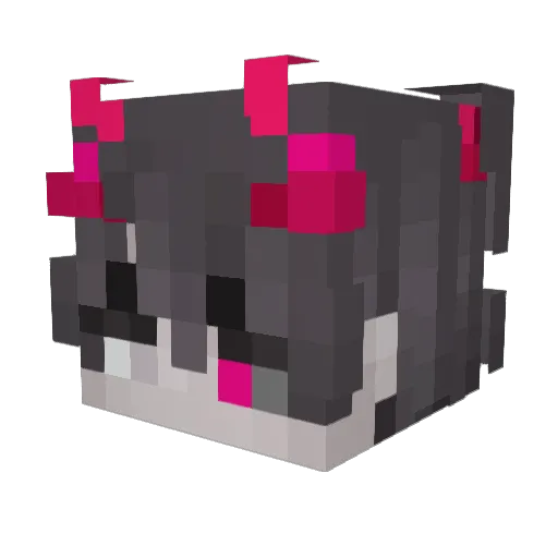 shadowguy94 Minecraft avatar head, 3D render