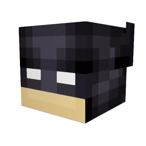 shadowkiller011 Minecraft avatar head, 3D render
