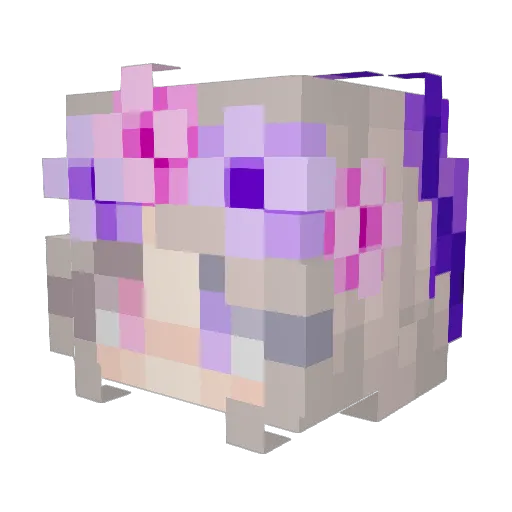 shadowknight067 Minecraft avatar head, 3D render
