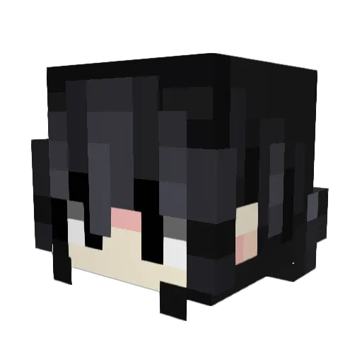 shadowmani491 Minecraft avatar head, 3D render