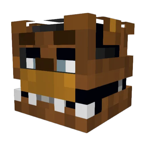 shadowmayo1987 Minecraft avatar head, 3D render