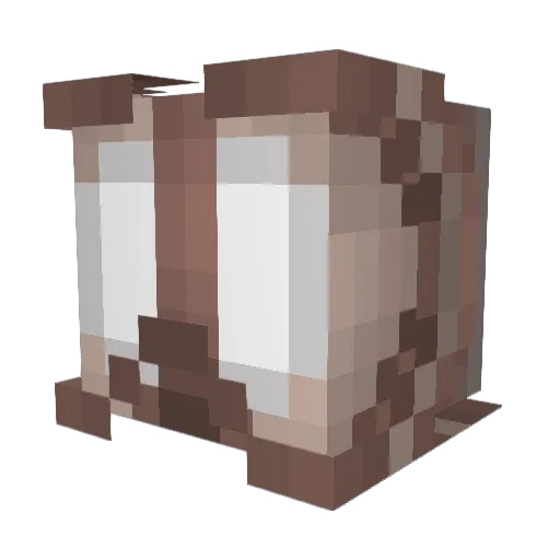 shadownet51 Minecraft avatar head, 3D render