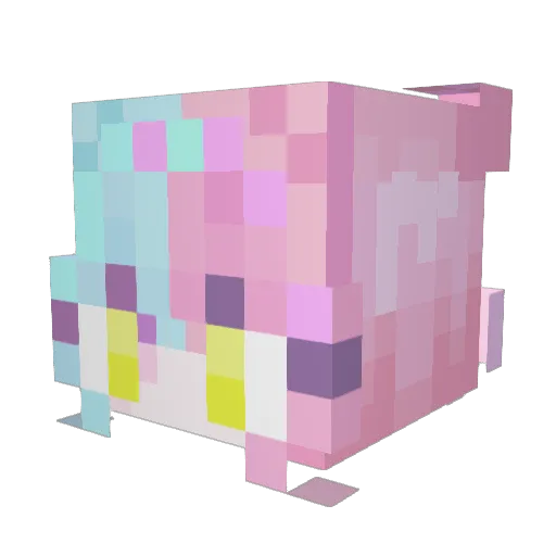 shadowsnow142 Minecraft avatar head, 3D render